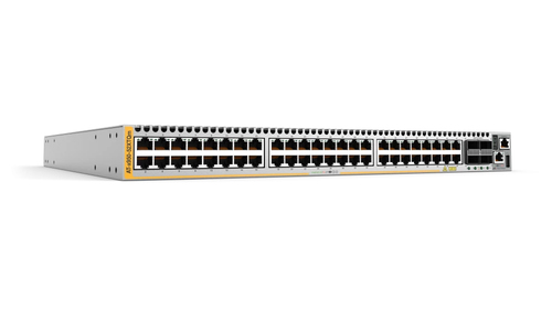 Allied Telesis x950-52XTQm, Managed, L3+, 10G Ethernet (100/1000/10000), Full duplex, Rack mounting, 1U